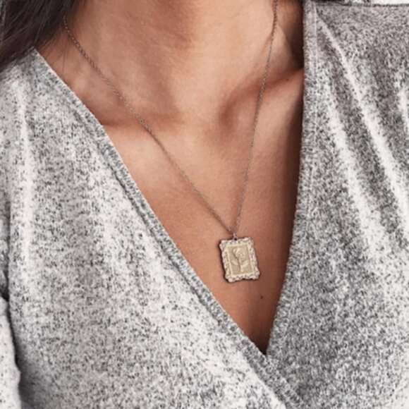 Boho Rose free Necklace jewelry chain - Picture 1 of 6